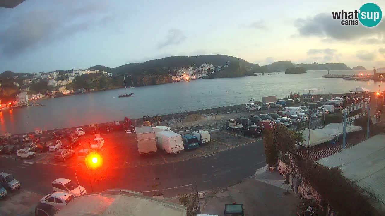 Webcam du port de Ponza – Île de Ponza