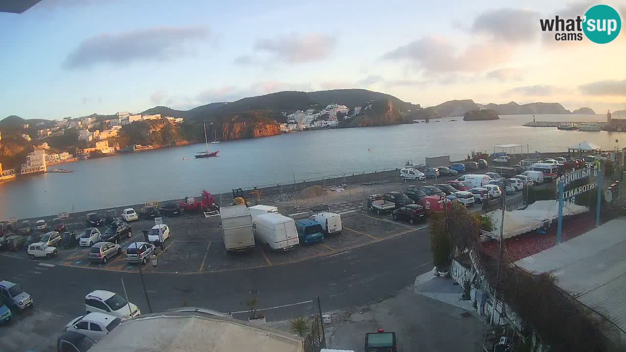 Ponza port webcam – Island of Ponza
