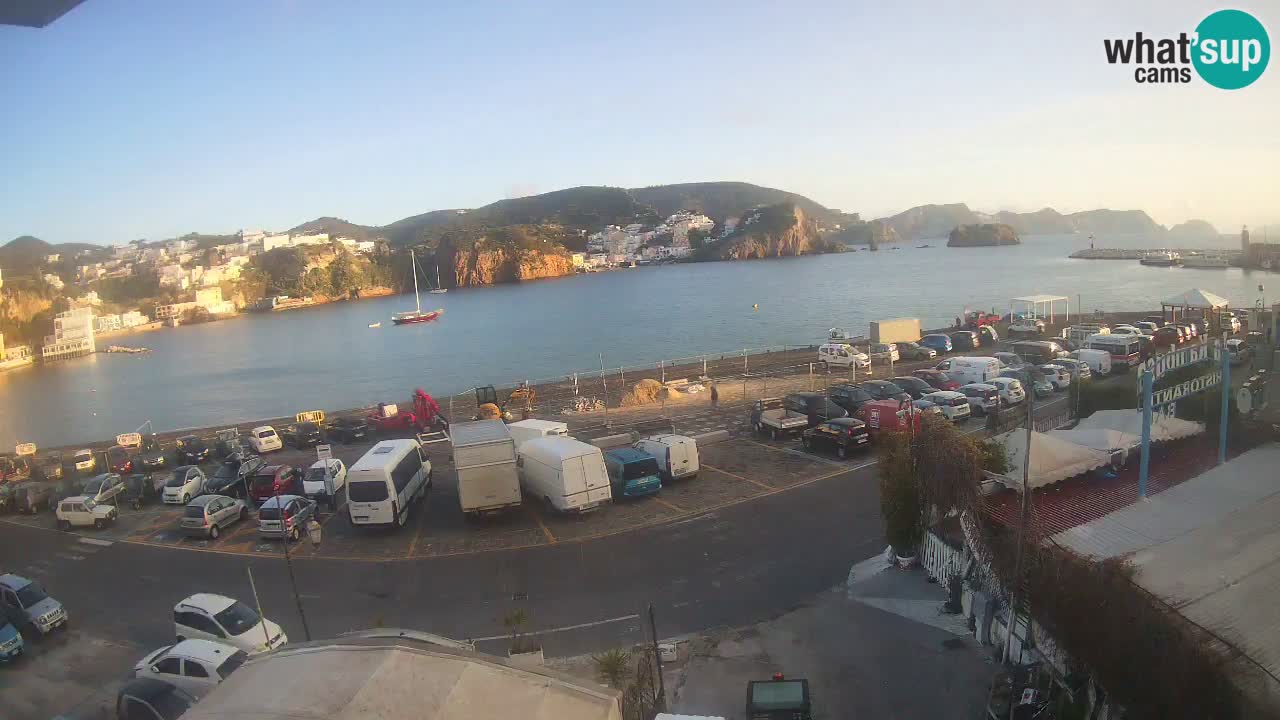 Webcam du port de Ponza – Île de Ponza