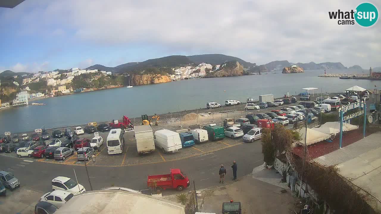 Webcam du port de Ponza – Île de Ponza