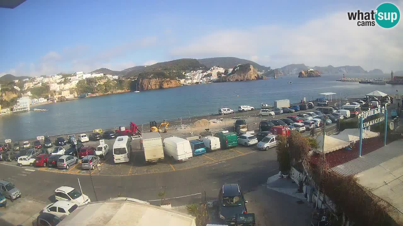 Webcam du port de Ponza – Île de Ponza