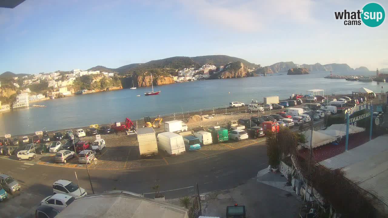 Webcam du port de Ponza – Île de Ponza
