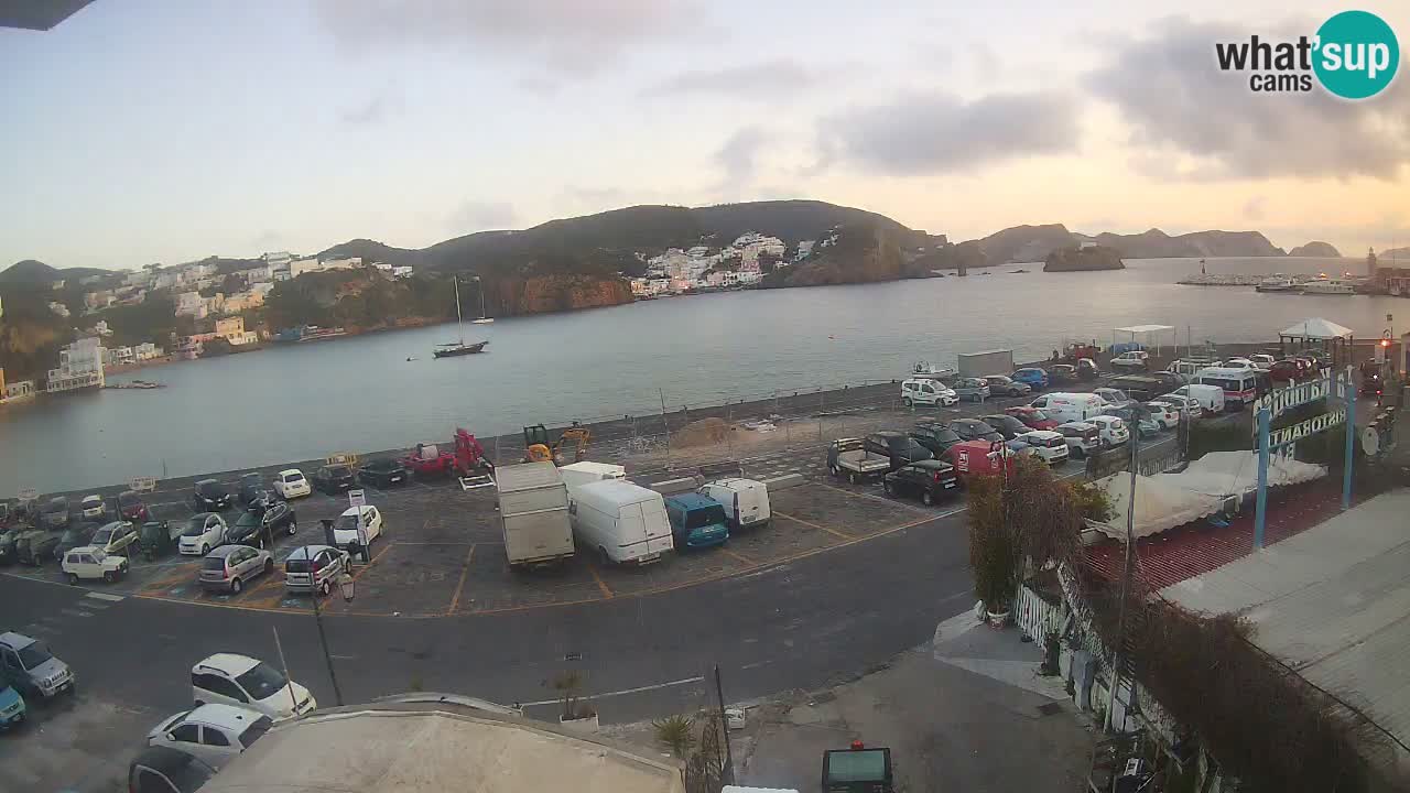 Webcam du port de Ponza – Île de Ponza