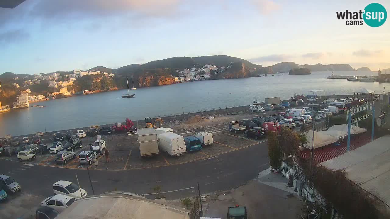 Webcam du port de Ponza – Île de Ponza