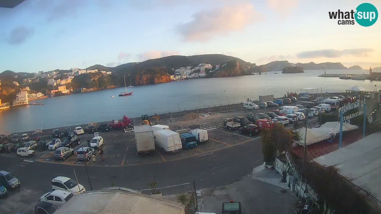 Ponza port webcam – Island of Ponza