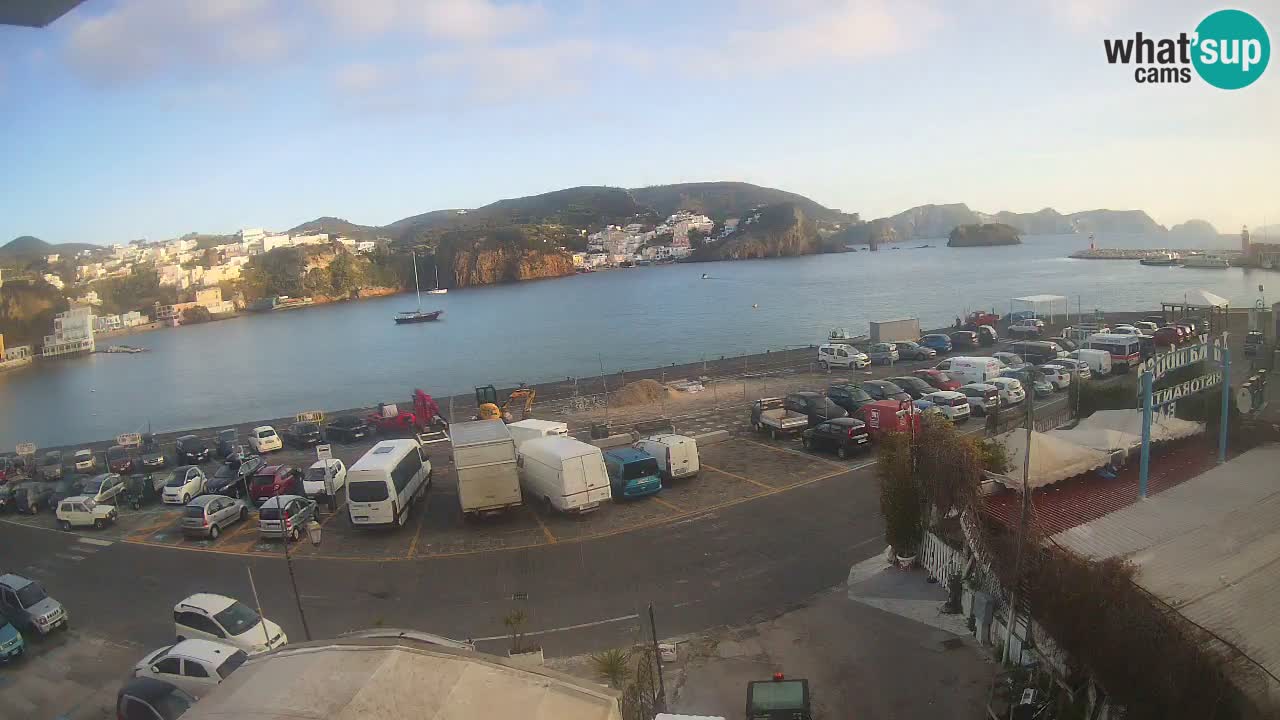 Webcam du port de Ponza – Île de Ponza