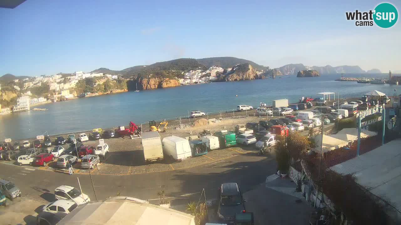 Webcam du port de Ponza – Île de Ponza