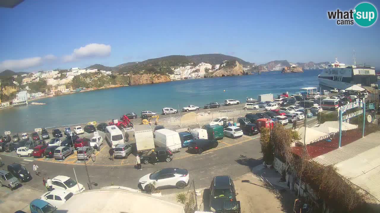 Ponza port webcam – Island of Ponza