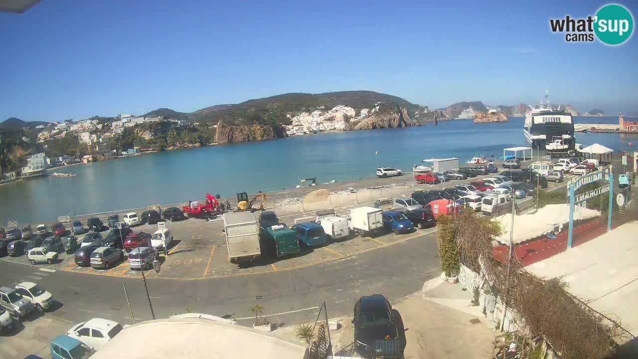 Webcam du port de Ponza – Île de Ponza