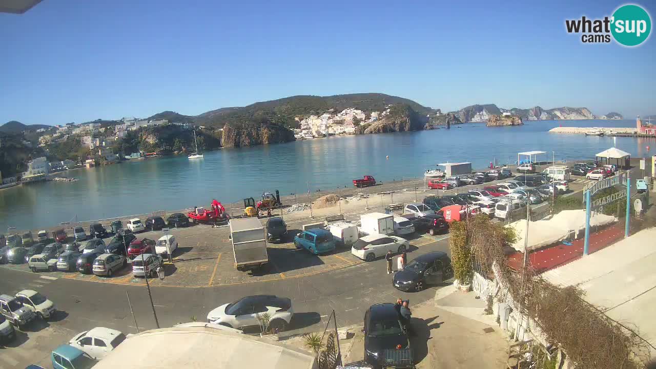 Insel Ponza Hafen webcam – Italien