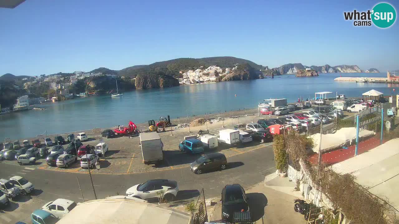 Insel Ponza Hafen webcam – Italien