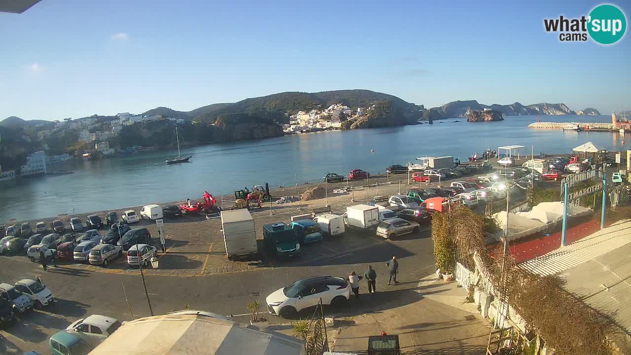 Pristanišče Ponza spletna kamera – Otok Ponza