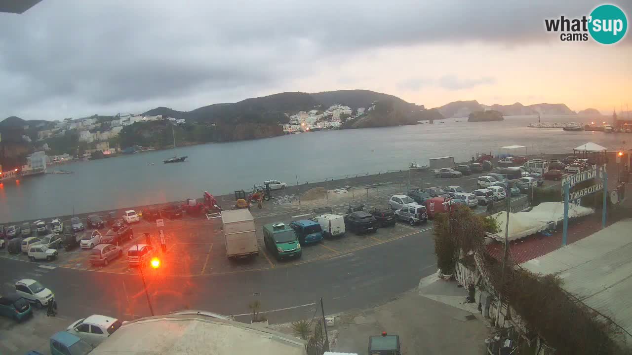 Webcam du port de Ponza – Île de Ponza