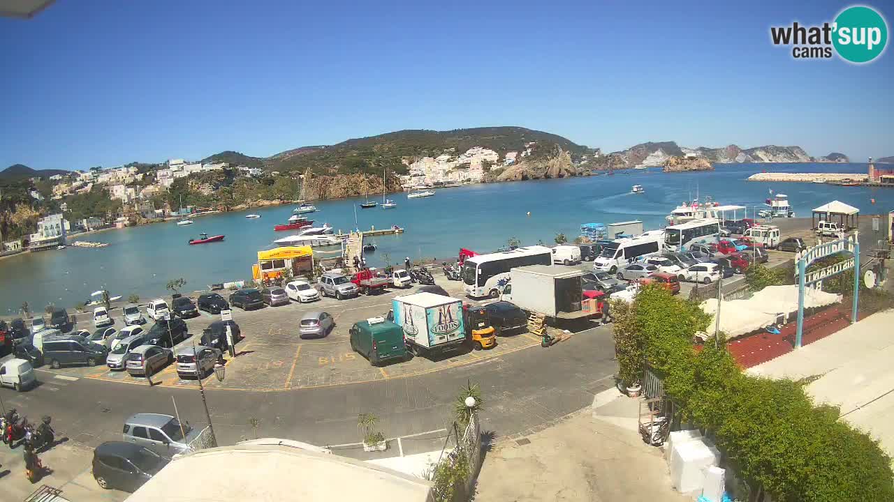 Ponza port webcam – Island of Ponza