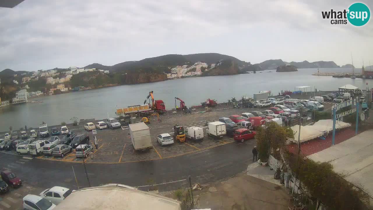 Insel Ponza Hafen webcam – Italien