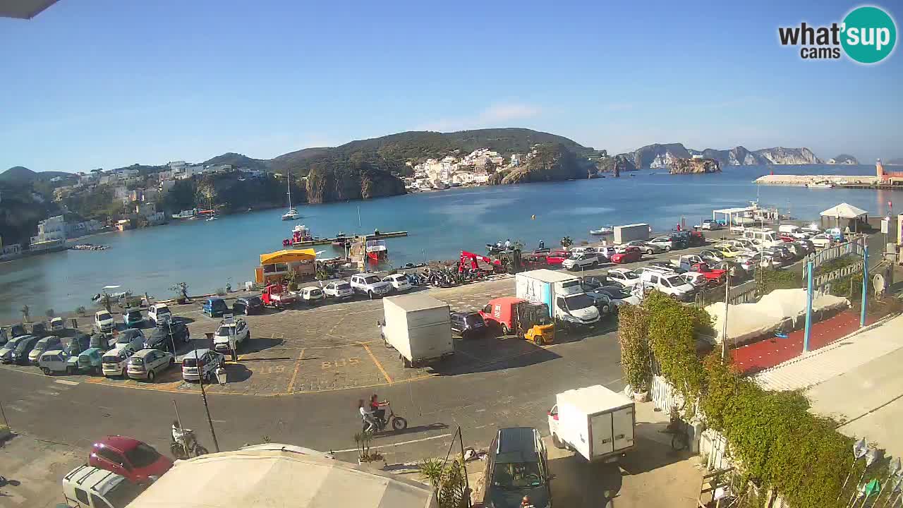Ponza port webcam – Island of Ponza