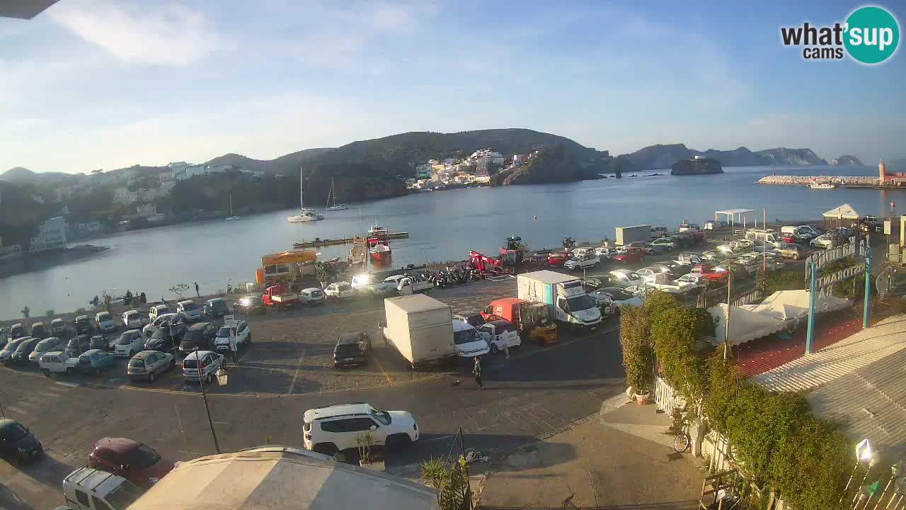 Ponza port webcam – Island of Ponza