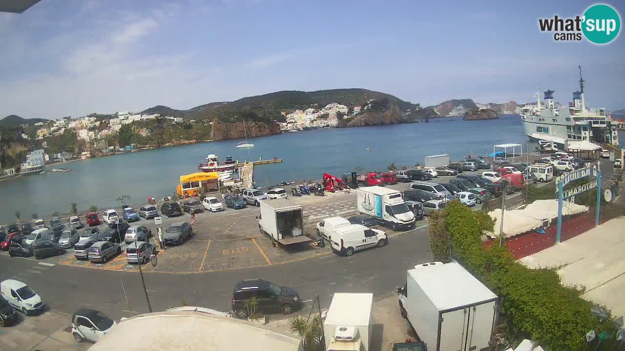 Ponza port webcam – Island of Ponza