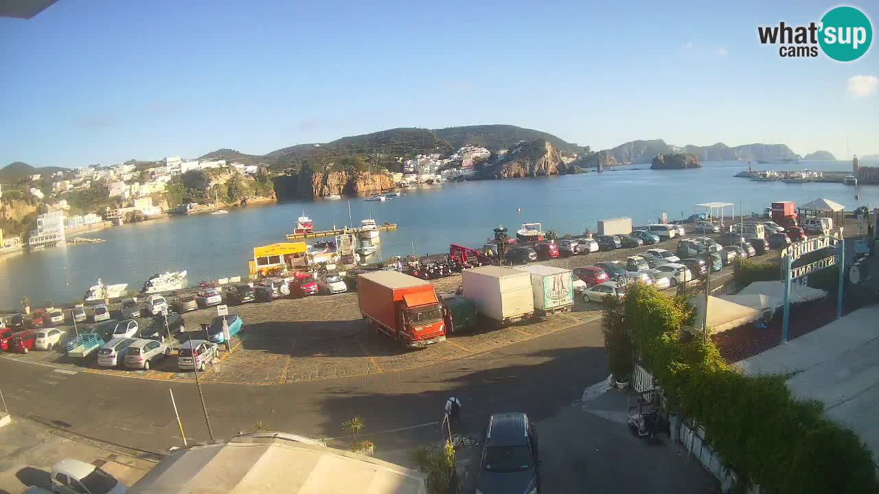 Web kamera luka Ponza – otok Ponza