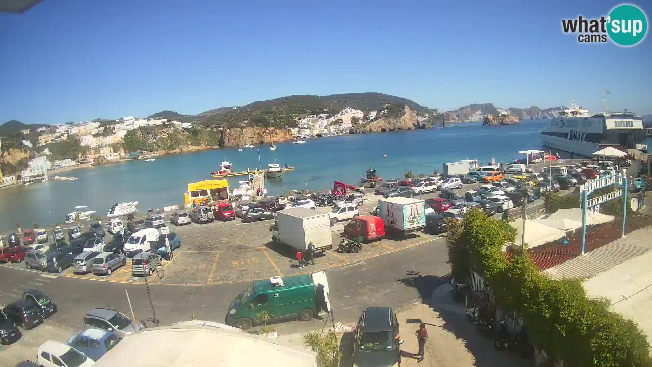 Ponza port webcam – Island of Ponza