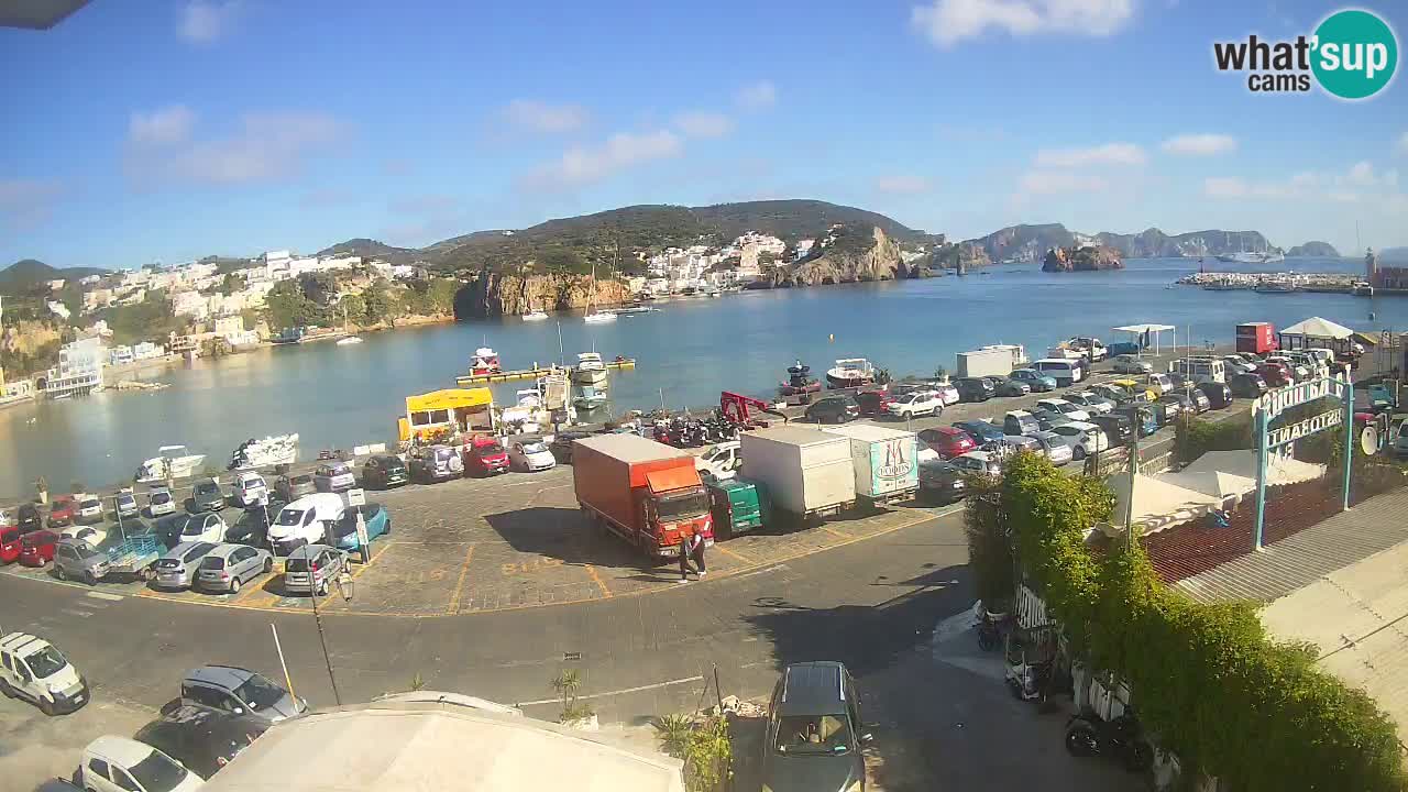 Ponza port webcam – Island of Ponza