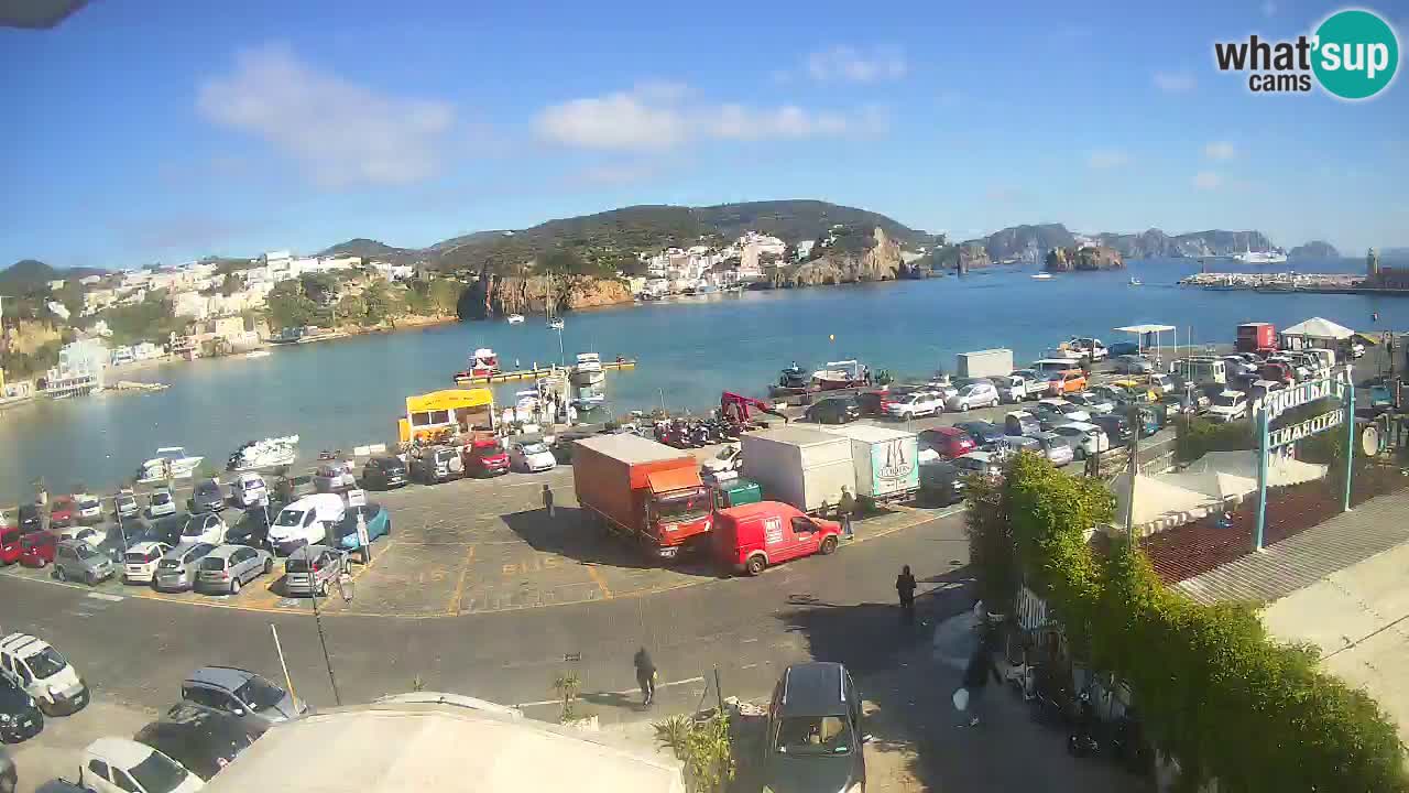 Webcam du port de Ponza – Île de Ponza