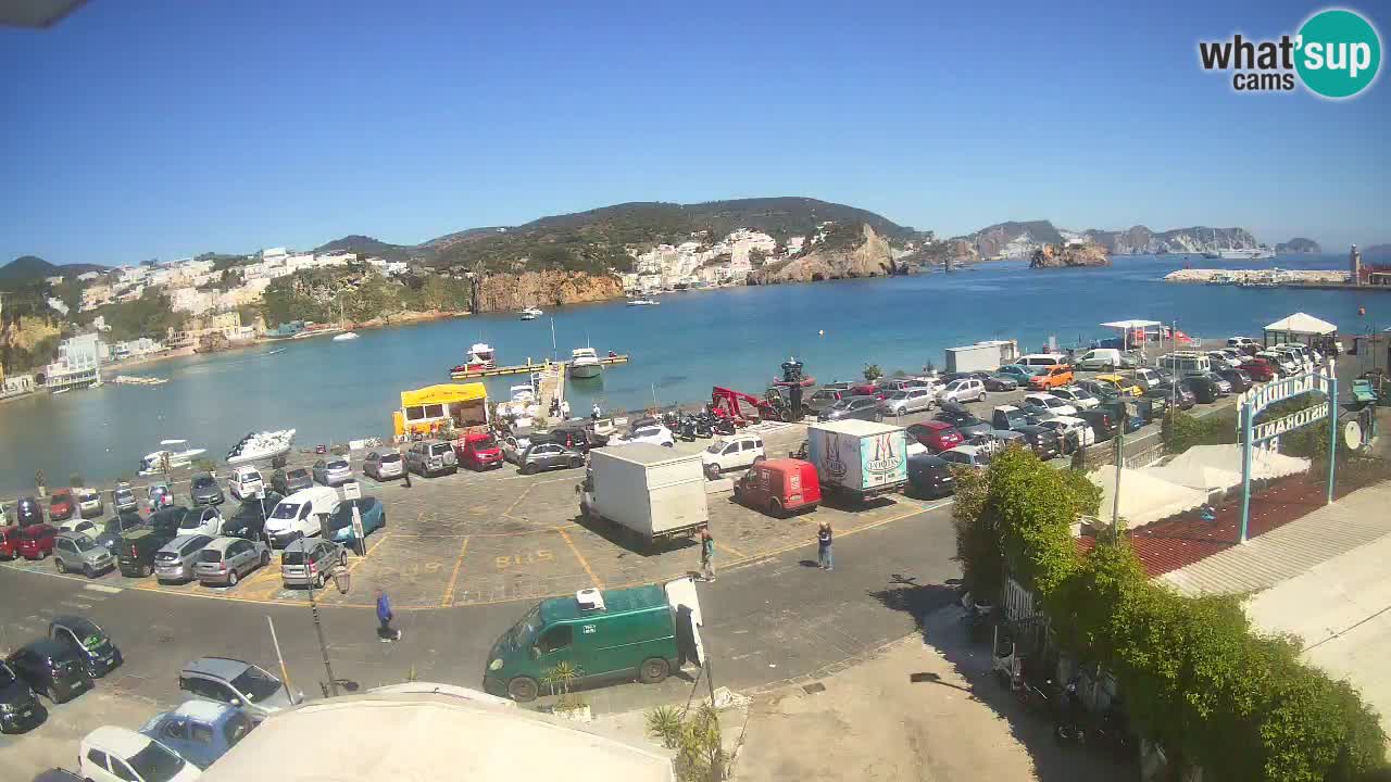 Insel Ponza Hafen webcam – Italien