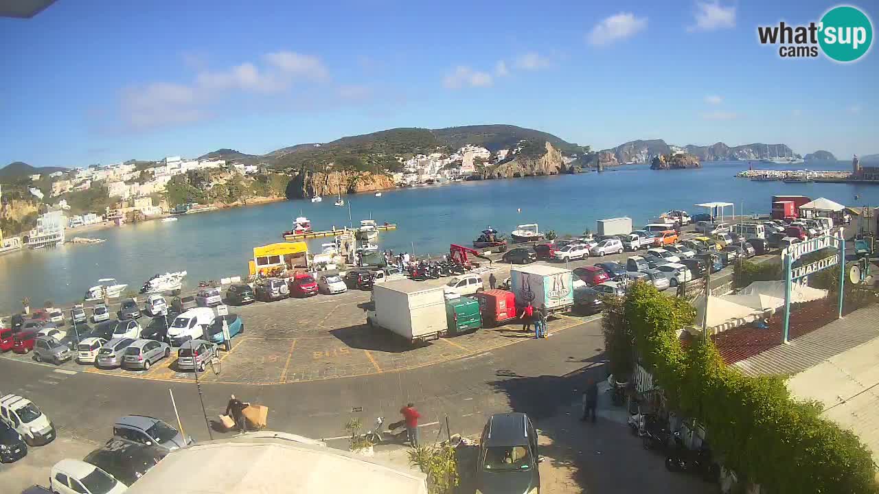 Web kamera luka Ponza – otok Ponza
