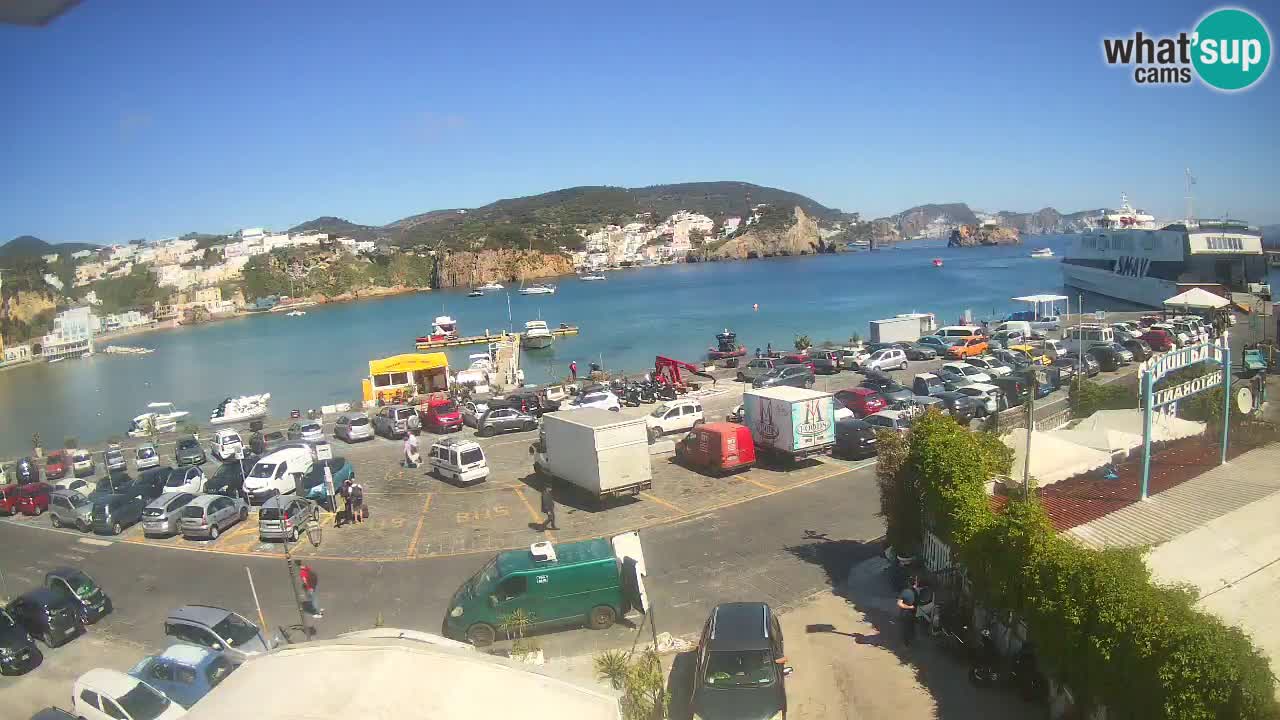 Ponza port webcam – Island of Ponza