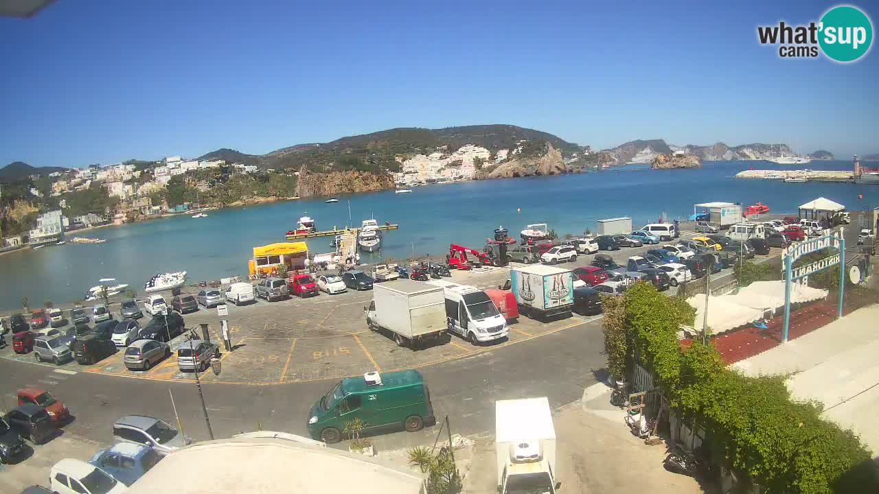 Webcam du port de Ponza – Île de Ponza