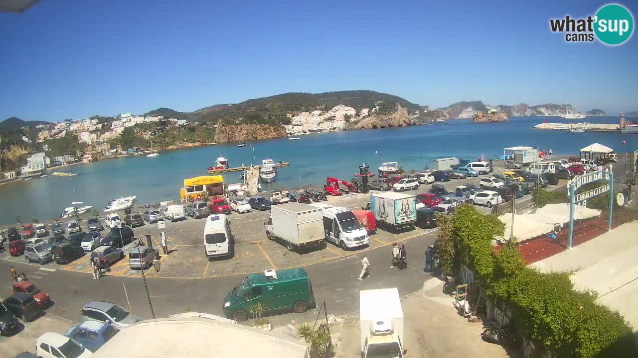 Webcam du port de Ponza – Île de Ponza