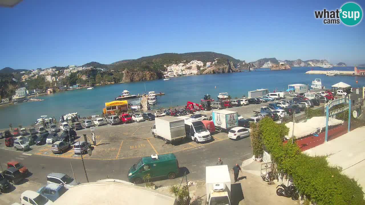 Pristanišče Ponza spletna kamera – Otok Ponza