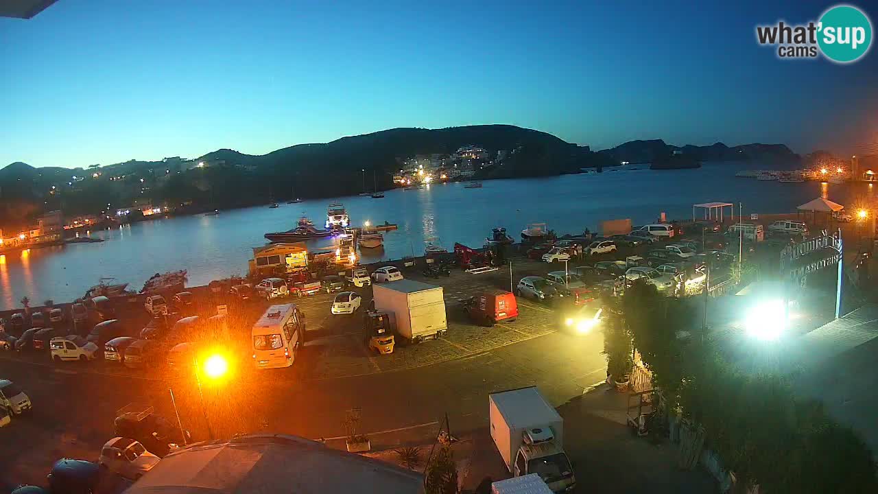 Ponza port webcam – Island of Ponza