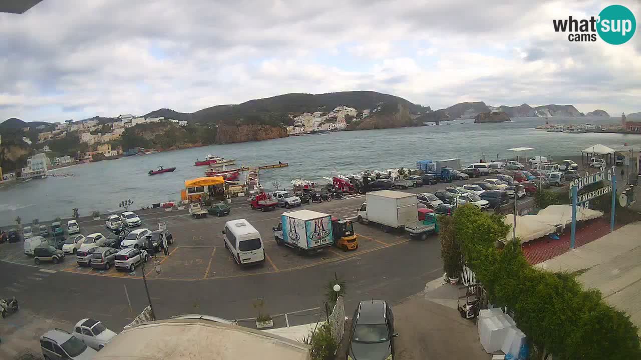 Webcam du port de Ponza – Île de Ponza
