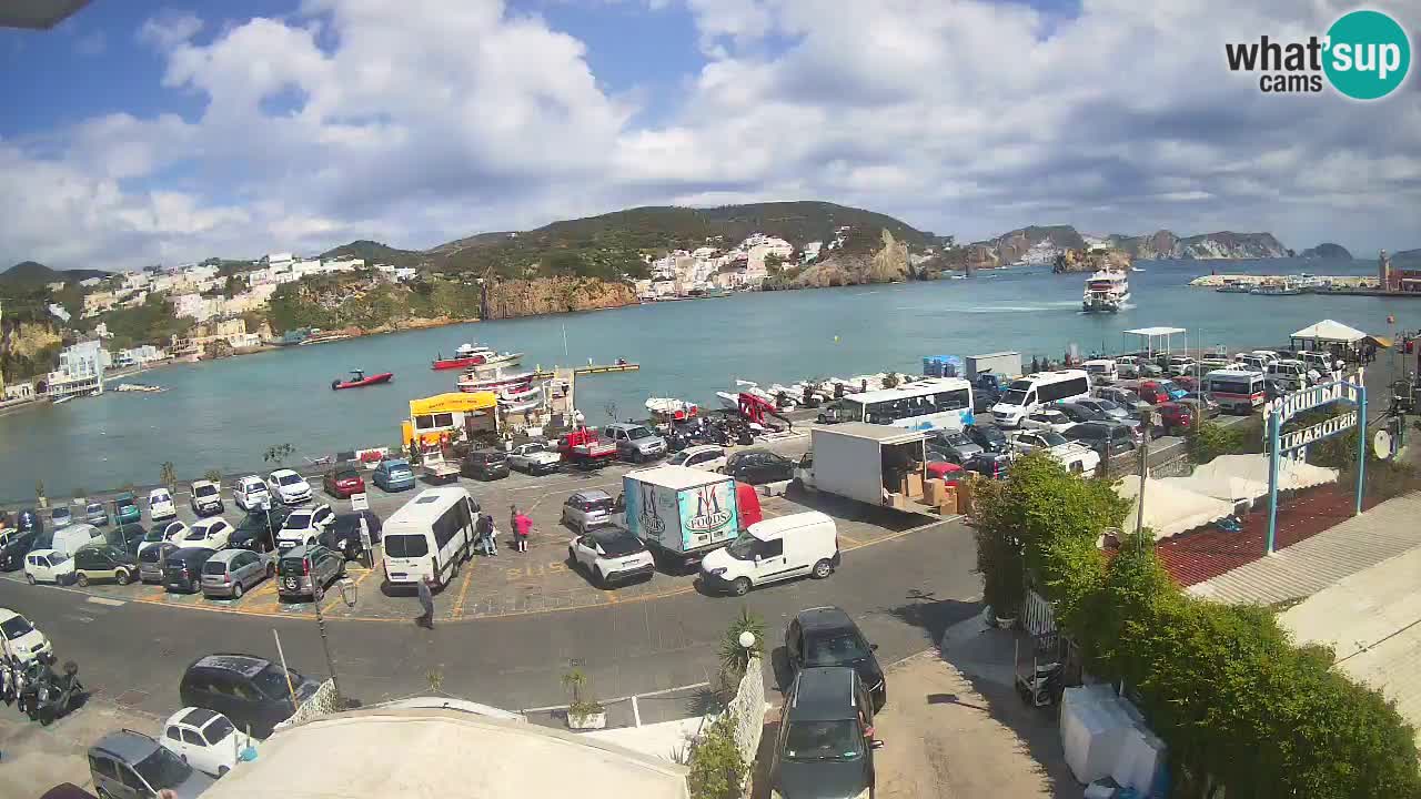 Webcam du port de Ponza – Île de Ponza