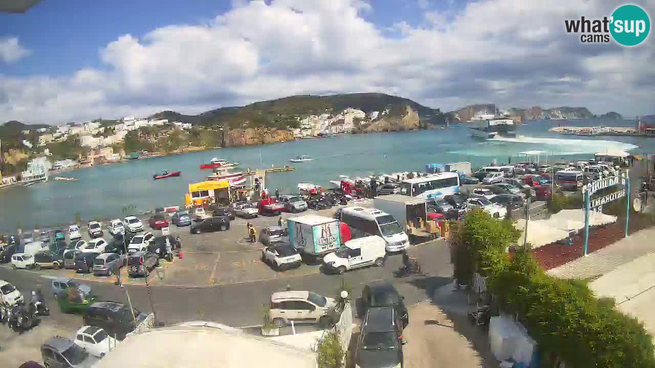Webcam du port de Ponza – Île de Ponza