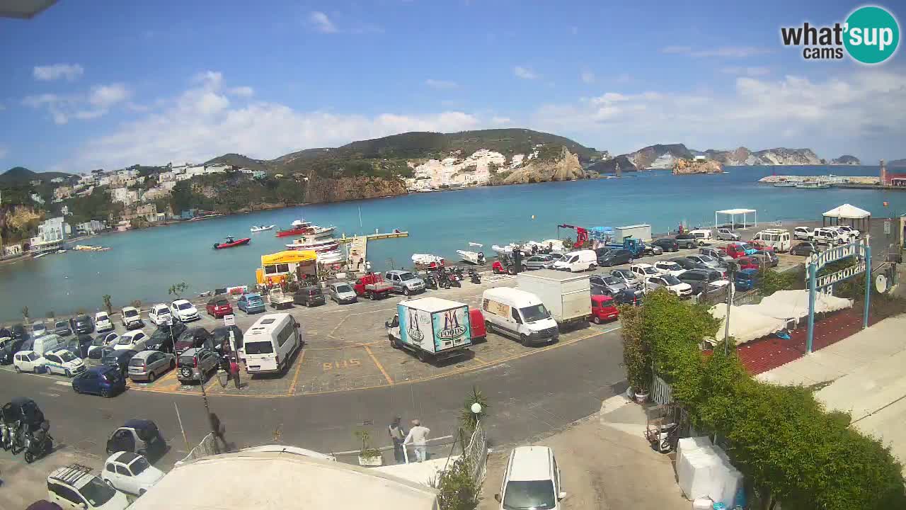 Webcam du port de Ponza – Île de Ponza