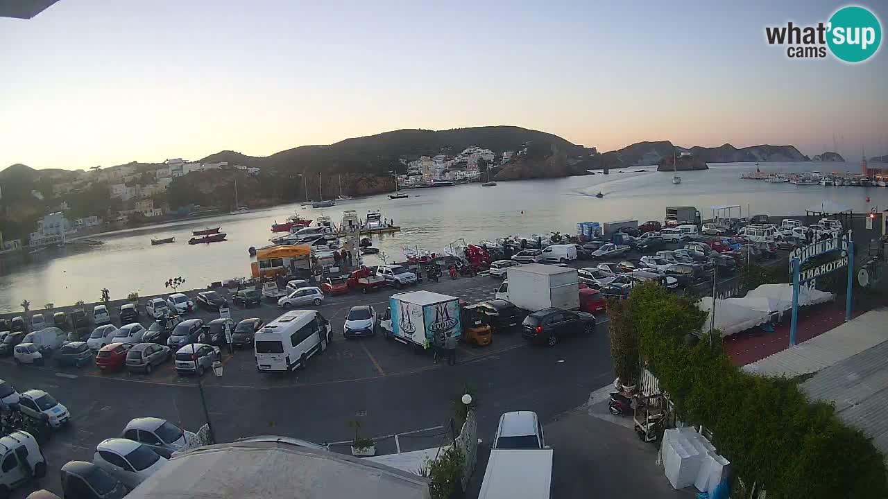 Ponza port webcam – Island of Ponza