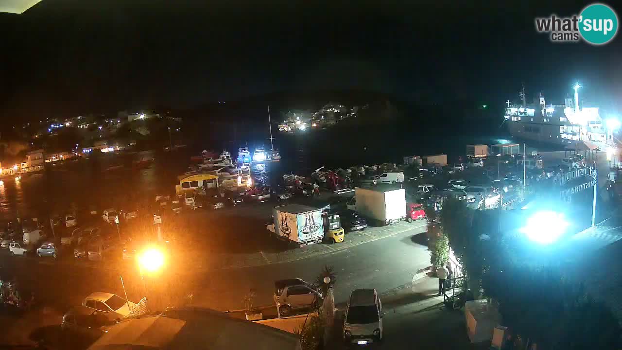 Ponza port webcam – Island of Ponza