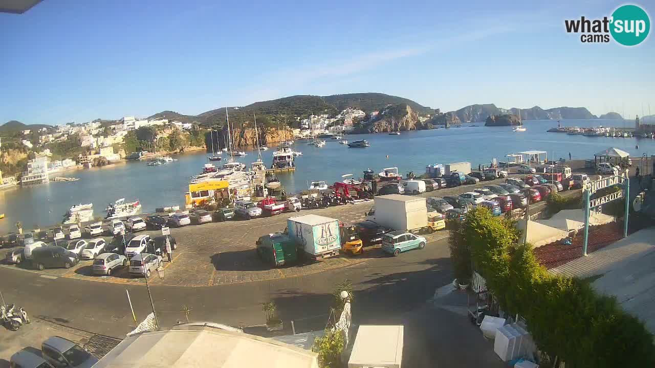 Webcam du port de Ponza – Île de Ponza