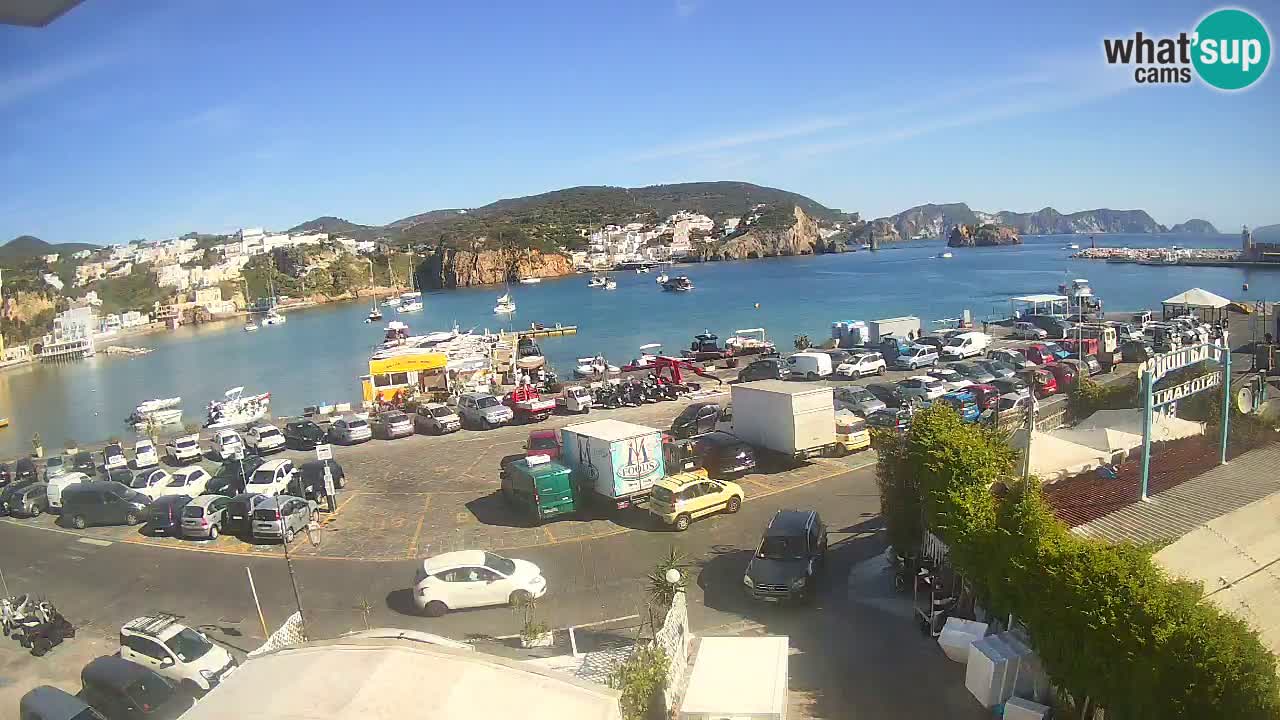Webcam du port de Ponza – Île de Ponza