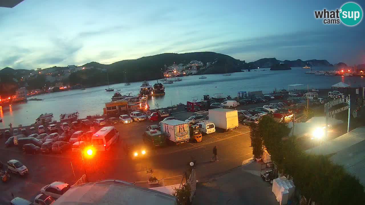 Ponza port webcam – Island of Ponza