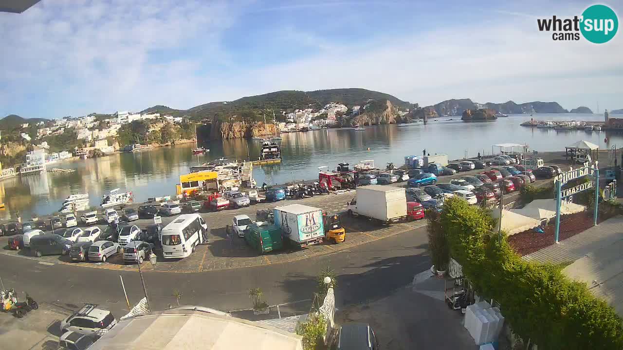 Ponza port webcam – Island of Ponza