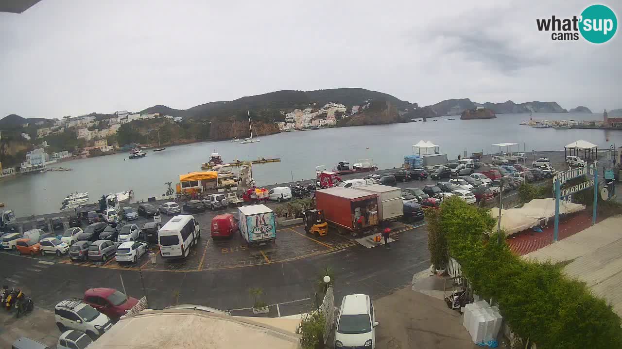 Ponza port webcam – Island of Ponza