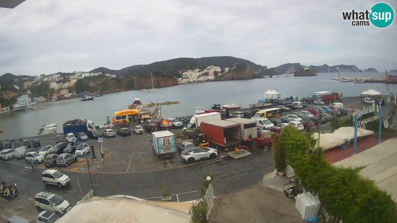 Ponza port webcam – Island of Ponza