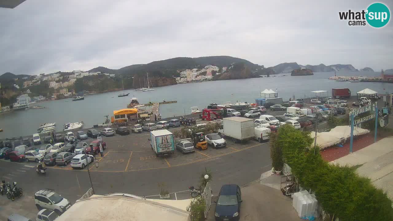 Webcam du port de Ponza – Île de Ponza