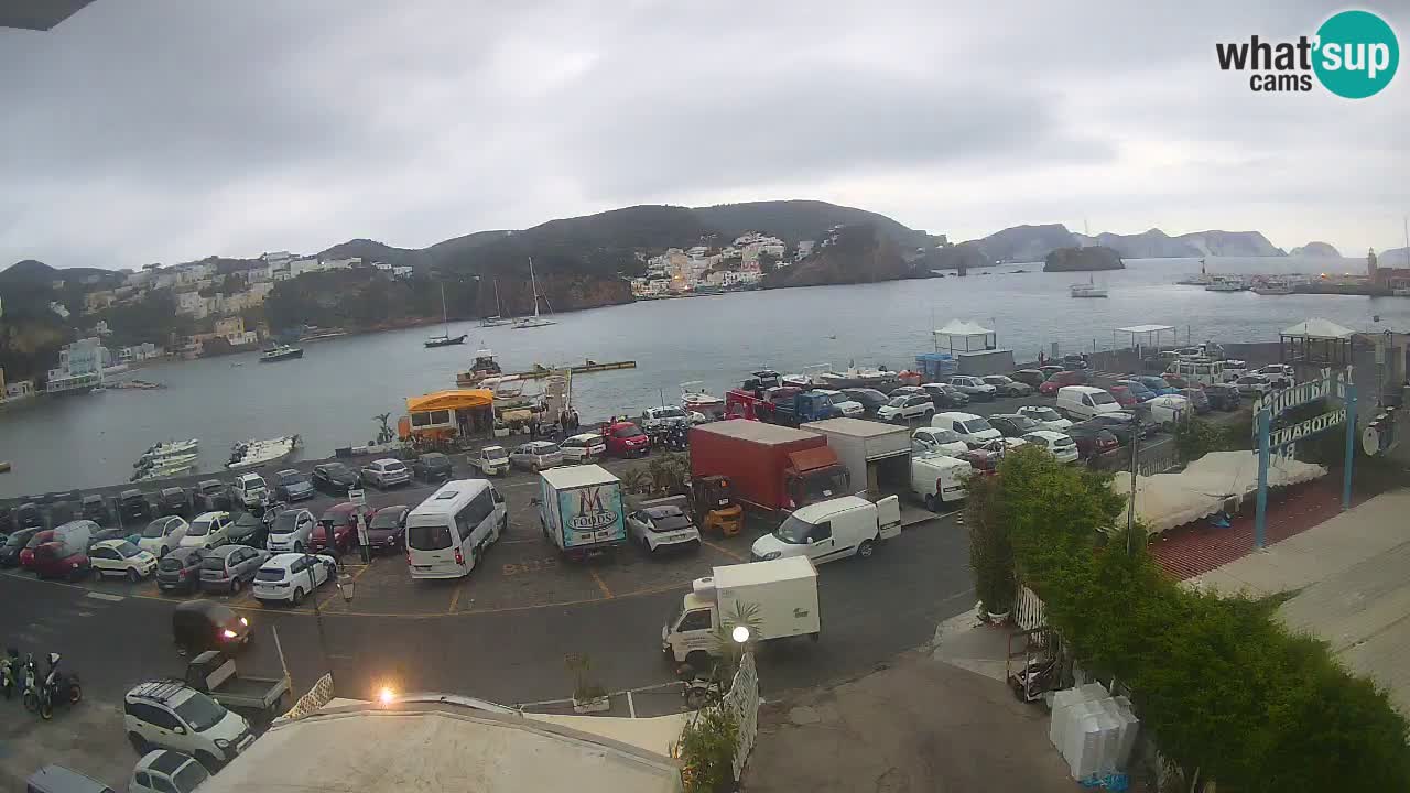 Webcam du port de Ponza – Île de Ponza