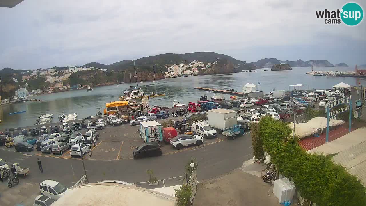 Ponza port webcam – Island of Ponza