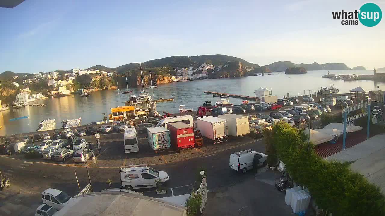 Webcam du port de Ponza – Île de Ponza