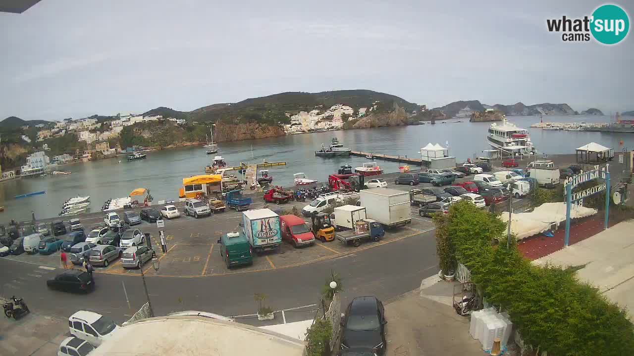 Webcam du port de Ponza – Île de Ponza